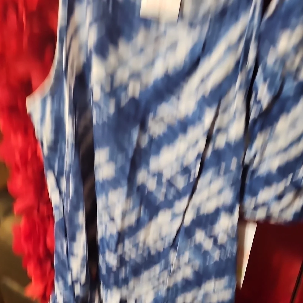 Jumping Beans NWT Matching Blue and White Tie-Dye Short Set Size 8